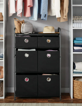 4-Shelf Unit Storage Shelves, Black Steel