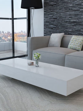 Coffee Table High Gloss White