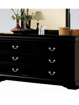 Louis Philippe III Dresser in Black